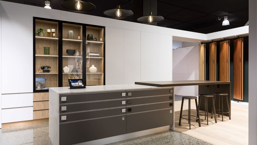 New Zealand Panels Group Showroom, Home Ideas Centre, Island And Cabinetry